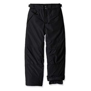 London Fog Heavy Weight Kids Black Snow Pants 8 NEW